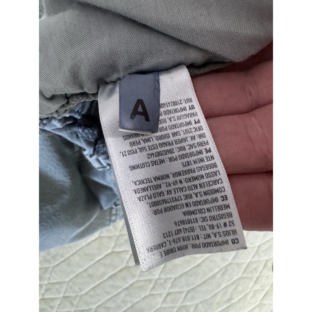 American Eagle Outfitters Women’s Gray Stretch Cargo Pants Regular Straight - Picture 11 of 11
